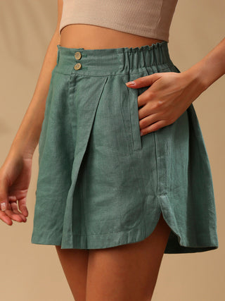 Sage Shorts Deep Green B Label