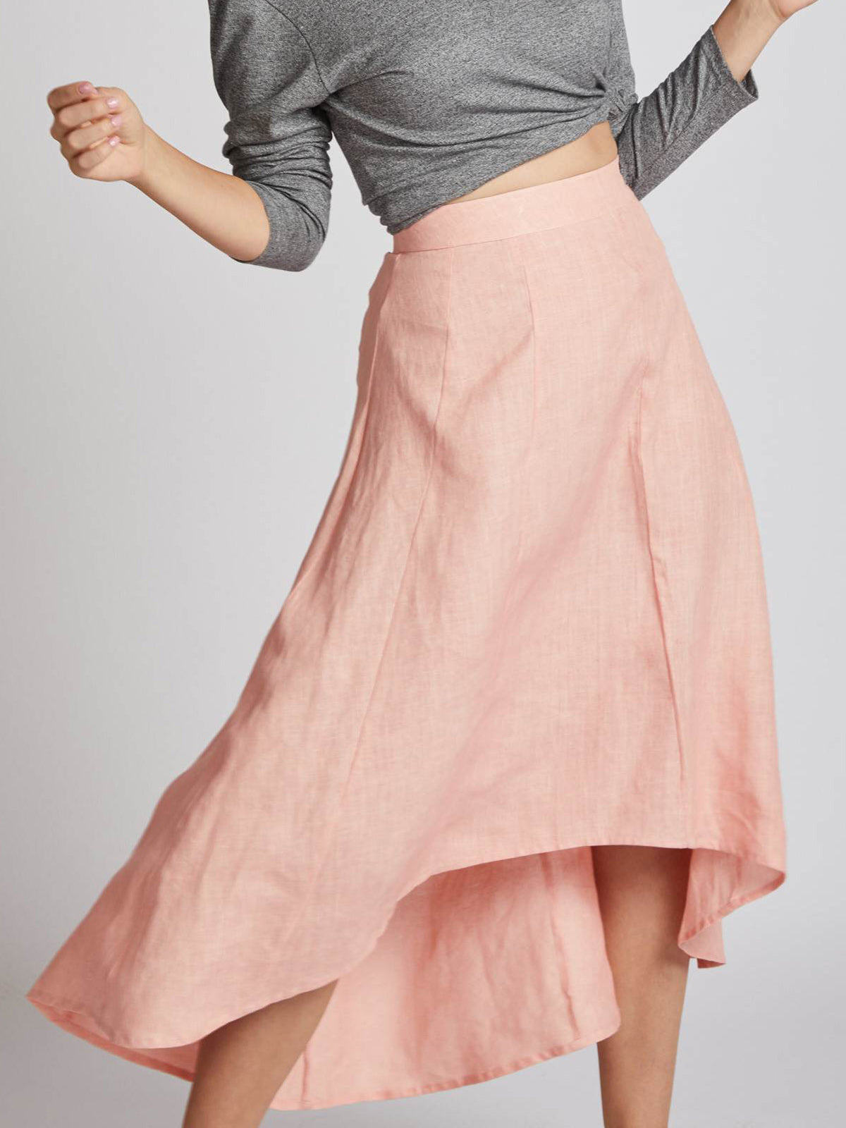 Easy high clearance low skirt