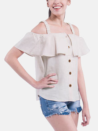 Shoulder Blade Sativa 188 Top Beige B Label