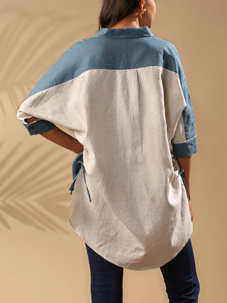 Canopy Kimono Shirt- Grey B Label