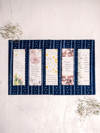 Handmade Seed Paper Bookmarks Patrah