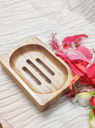 Bamboo Soap Tray Soap Dish Pack Of 3 GreenFootPrint
