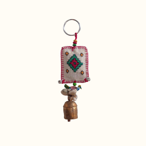 Key Chain Bell Pink
