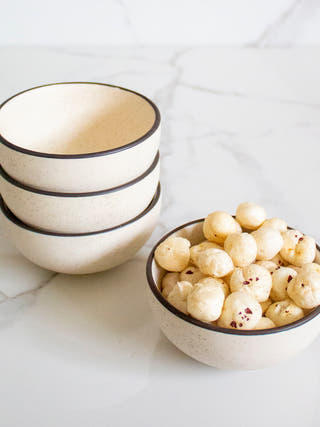 Bowls Blurry Set Of Two Black Byora Homes
