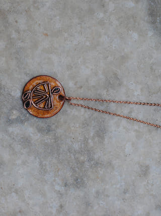 Nimbuzz Pendant Brown Ekibeki