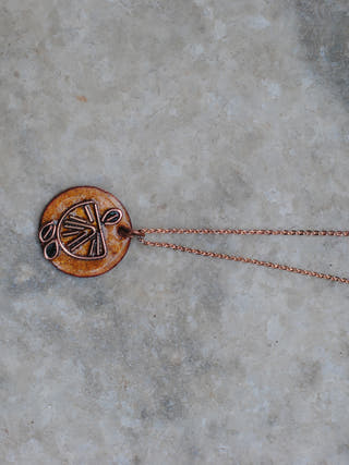Nimbuzz Pendant Brown Ekibeki