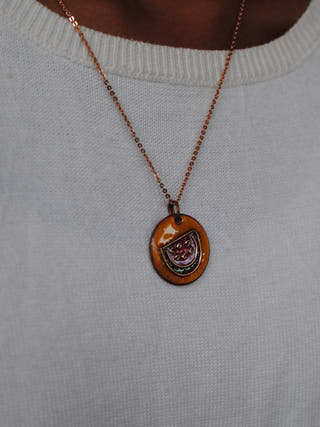 Tarbooz Pendant Red Ekibeki
