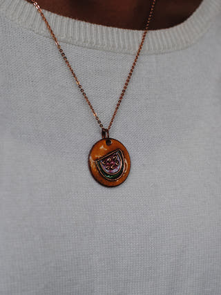 Tarbooz Pendant Red Ekibeki