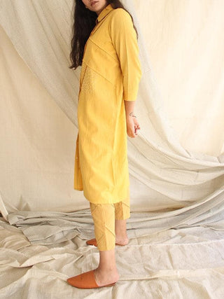 SOUL Dress Yellow Chambray & Co.