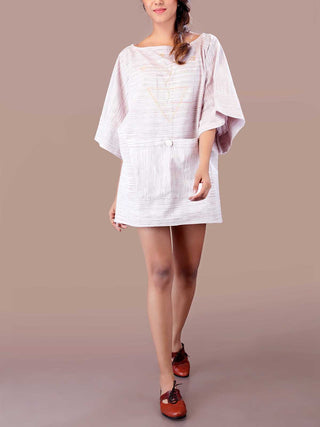 BREE Handwoven Top-Dress Lavender Dharang