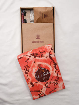 Tie & Dye Kit Madder Red Avani