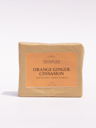 Orange Cinammon Ginger Soap The Bare Bar