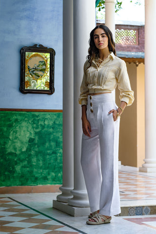 Palma linen pants Headstrong By Hema Sharma