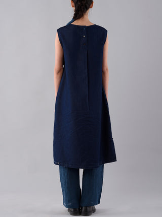 Day Tunic Denim Blue Jayati Goenka