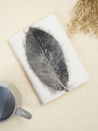 Handmade Journal - Guava Leaf Print Ecoshi
