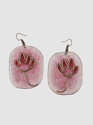 ELEMENTS Lotus Bloom Earrings Pink Ekibeki