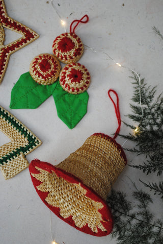 Truna- Christmas Ornaments Colorful Set of 5 Ekibeki