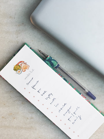 Market List Pad With Magnet