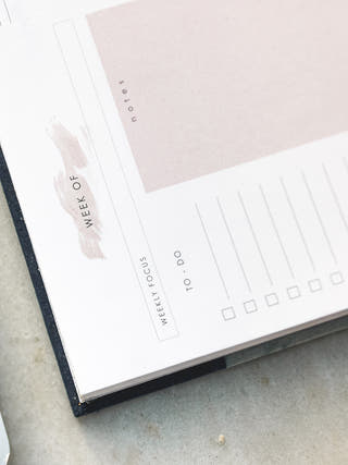 Weekly Planner Tearable Notepad Ekatra