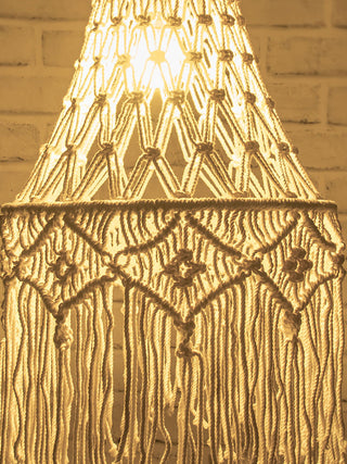 Bella Macrame Lampshade Fermoscapes
