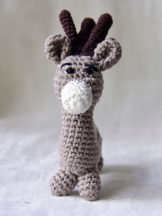 Reindeer Gray White Brown Himalayan Blooms India