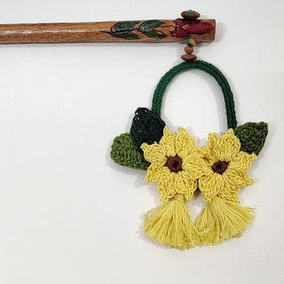 Sunflower On A Ring Hair Stick Ikriit'm