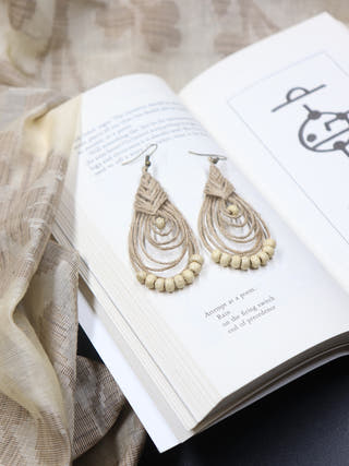 Jute Earring Whe