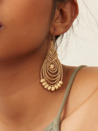 Jute Earring Whe
