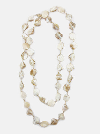 SEA SECRETS 'Pebble' Mother of Pearl Necklace Whe