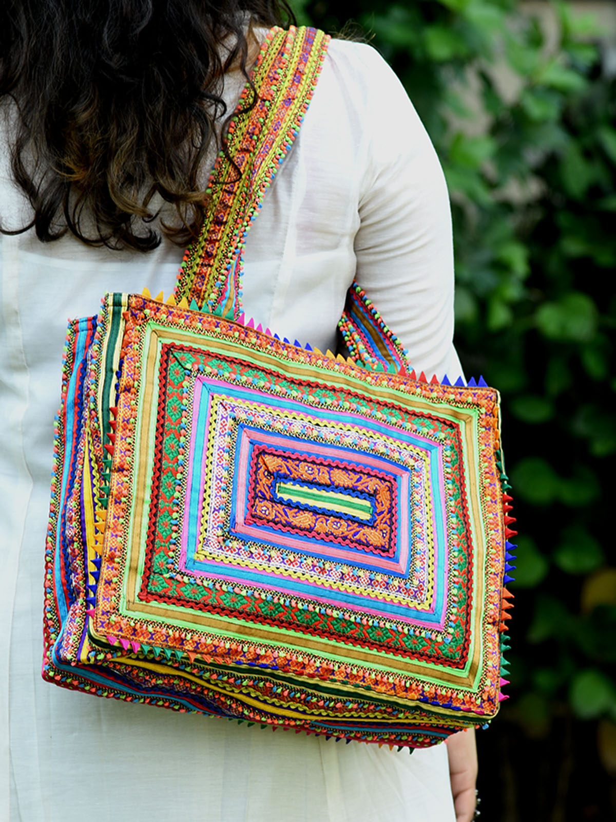 Large Abanico Bag – Guelaguetza Designs