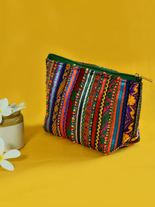 PABI Cosmetic Pouch Multicolor Kaarigar Clinic