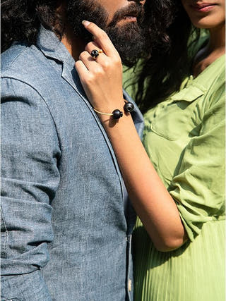 Kalash Bracelet Black Kabbish