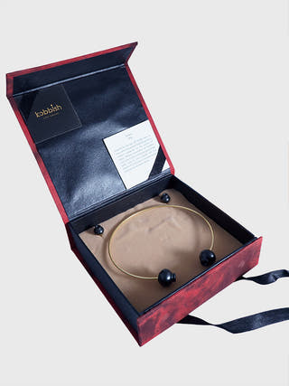 Kalash Box Black Set of 2 Kabbish