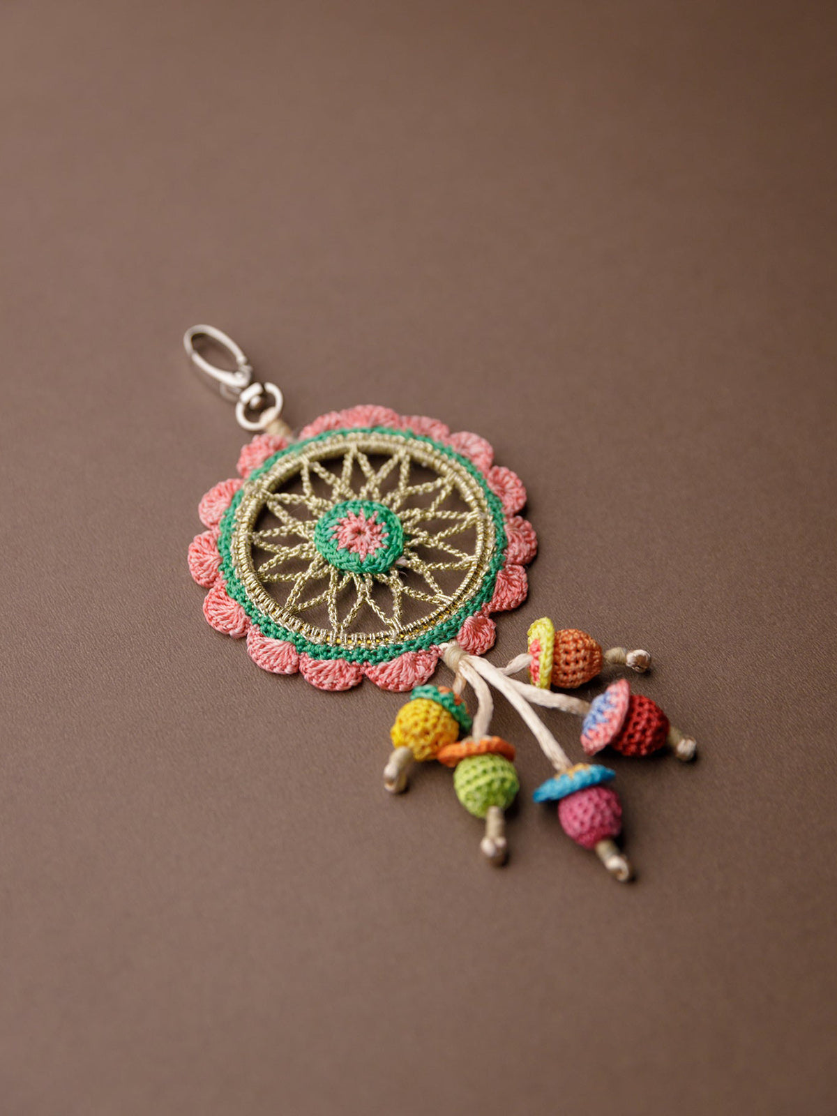 Buy Handmade Bag Charm / Crochet Handbag Charm / Keyring / Online