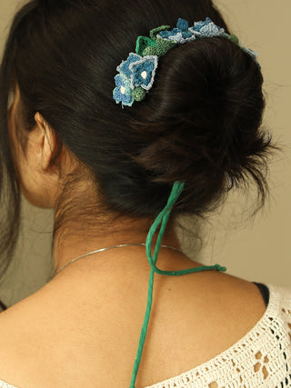 Hydrangea Crochet Hair String Ikriit'm