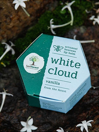 White Cloud Vanilla Lip Balm Last Forest