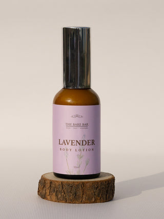 Lavender Body Lotion The Bare Bar