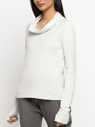 Top In Neutral Solid Effy