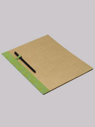A4 Geometric File Folder Green - Set of 3 Lukka Chuppi