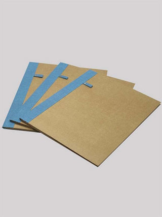 A4 File Folder Solid Blue - Set of 3 Lukka Chuppi