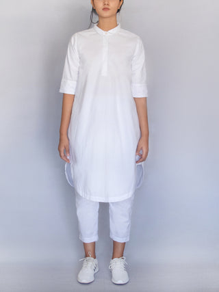 Shirt Tunic White Merakus