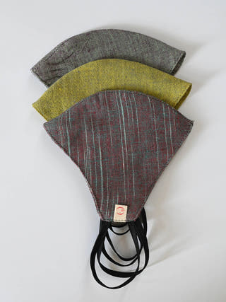 Indigo Pleated Mask for Children Pack of 3 Moral Fibre