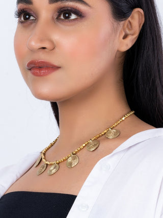 Miharu Doka Collar Necklace - Golden Miharu