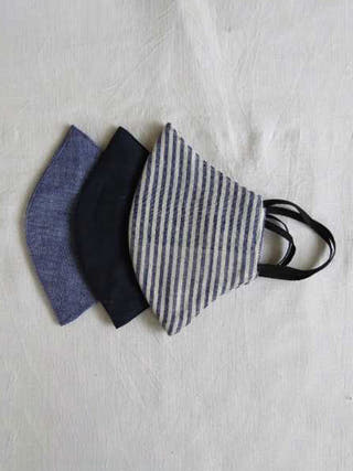 Blue Shades Mask Bundle - Set of 3 Masks Moral Fibre