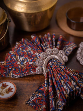 Handmade Crochet Ziba Napkin Holders Rose Gold Samoolam
