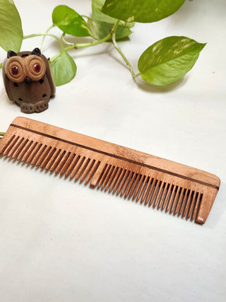 Neem Wood Comb Set of 4 GreenFootPrint