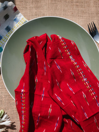 ROOMAL Napkin - Set of 2 Red Ohrna