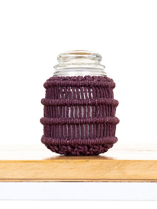 Meander Hand-Knotted Candle Jar One 'O' Eight Knots