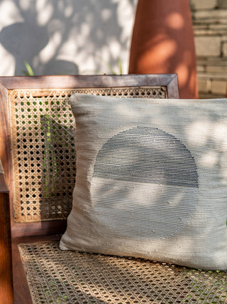 Rekha Hand-Woven Cushion Cover Set Of One One 'O' Eight Knots