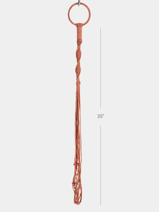 Meander Hand-Knotted Plant Hanger One 'O' Eight Knots